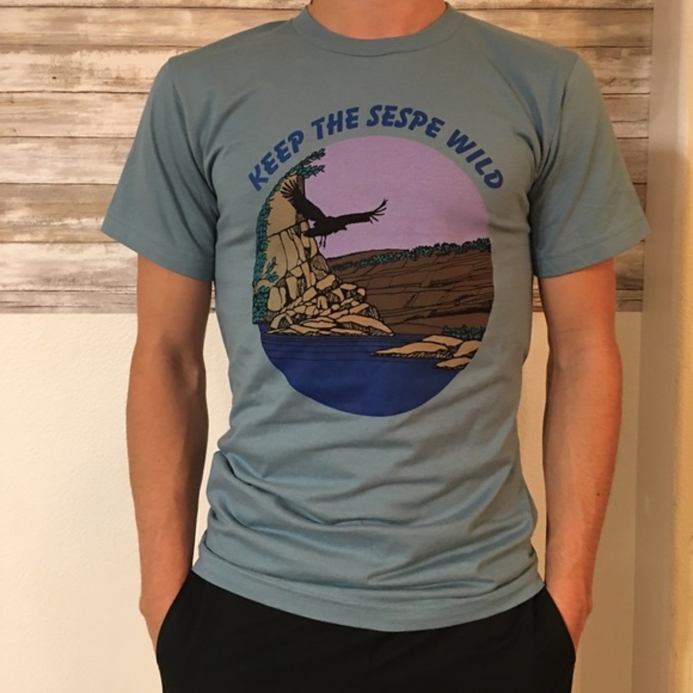 “American Apparel” sustainable nature t-shirt